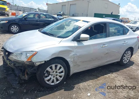 2015 Nissan Sentra Sv z USA, uszkodzony, nr VIN 3N1AB7AP4FL687341